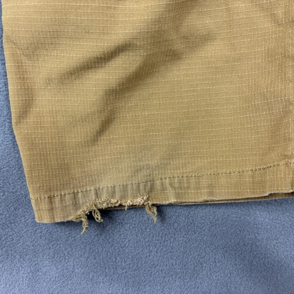 The North Face Men's Size 34 Tan Khaki Cargo Ripstop Pants Cotton Hiking Outdoor